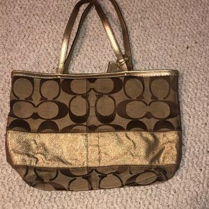 Brown Coach purse